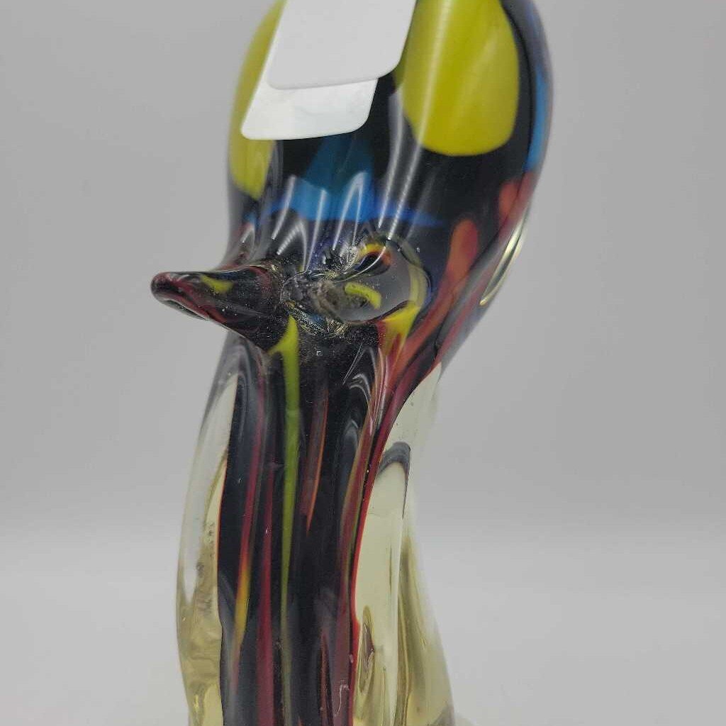 Art Glass Stork Bird (DMG) 0464