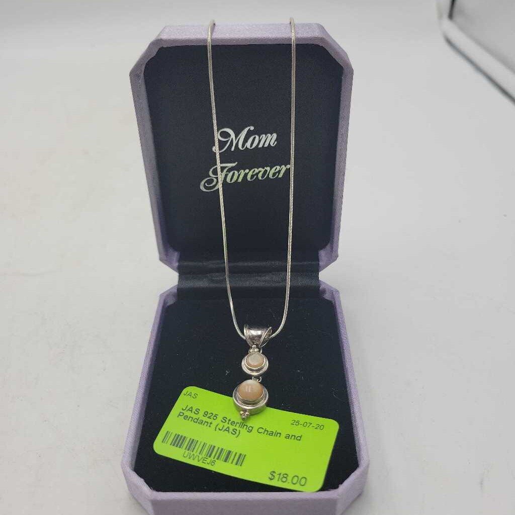 925 Sterling Chain and Pendant (JAS)