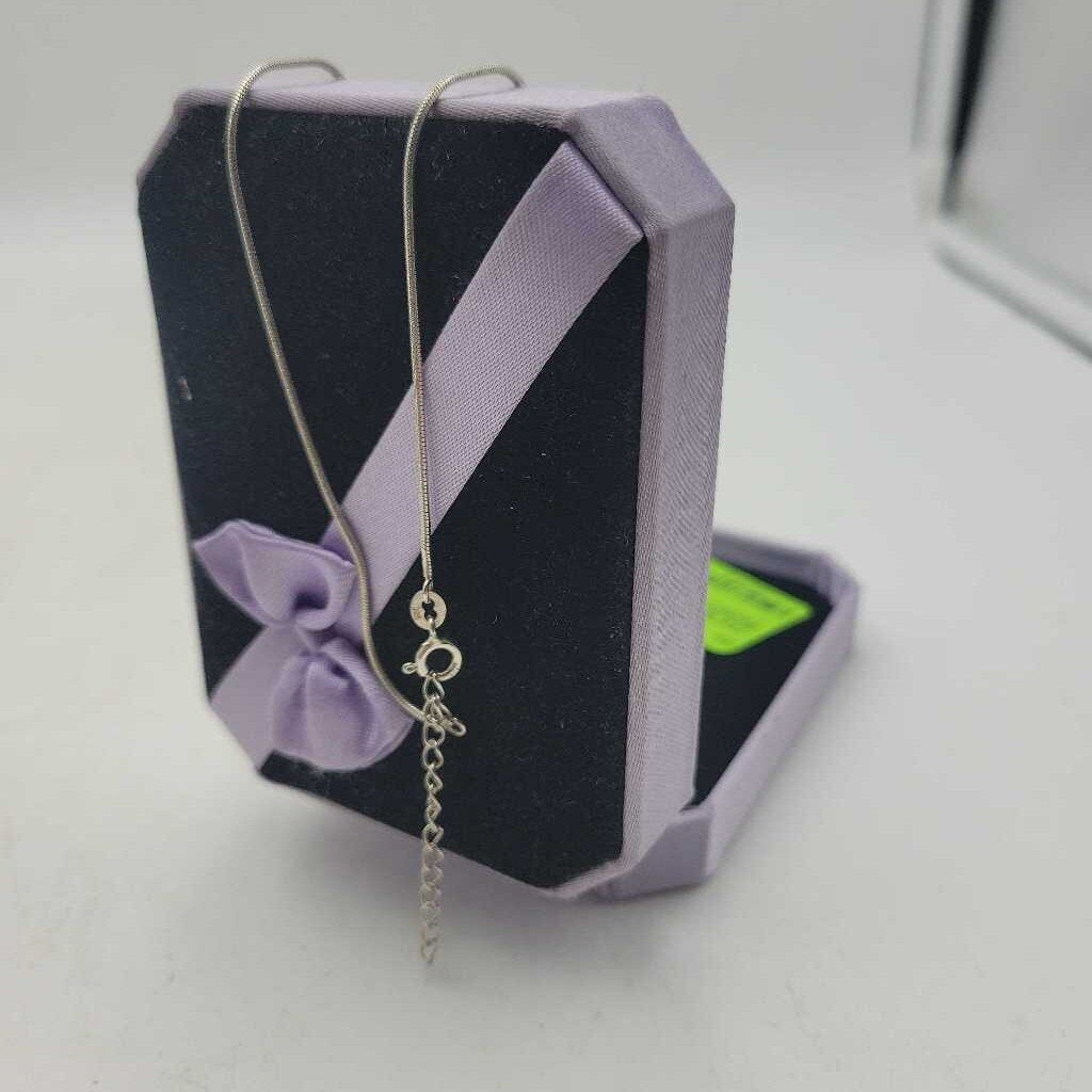 925 Sterling Chain and Pendant (JAS)