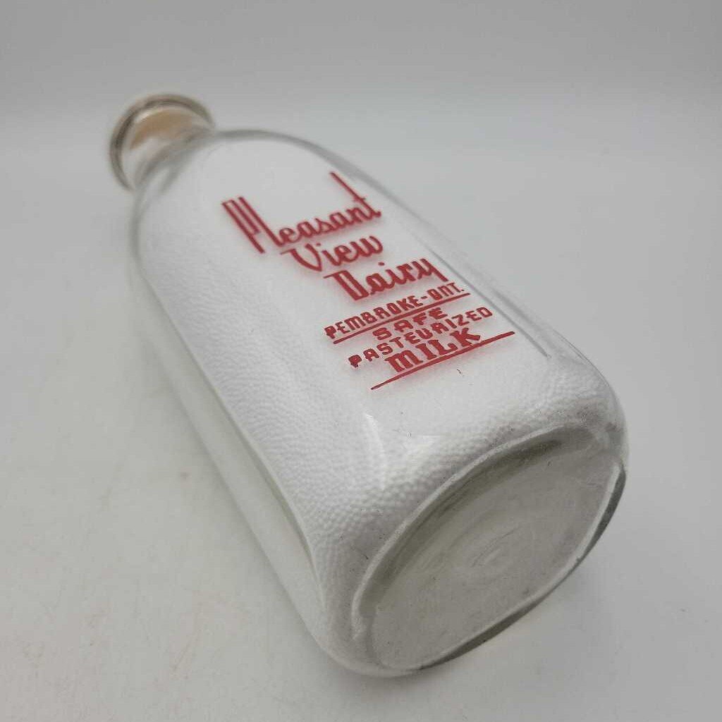 Pleasant View Dairy milk bottle Pembroke (JAS)