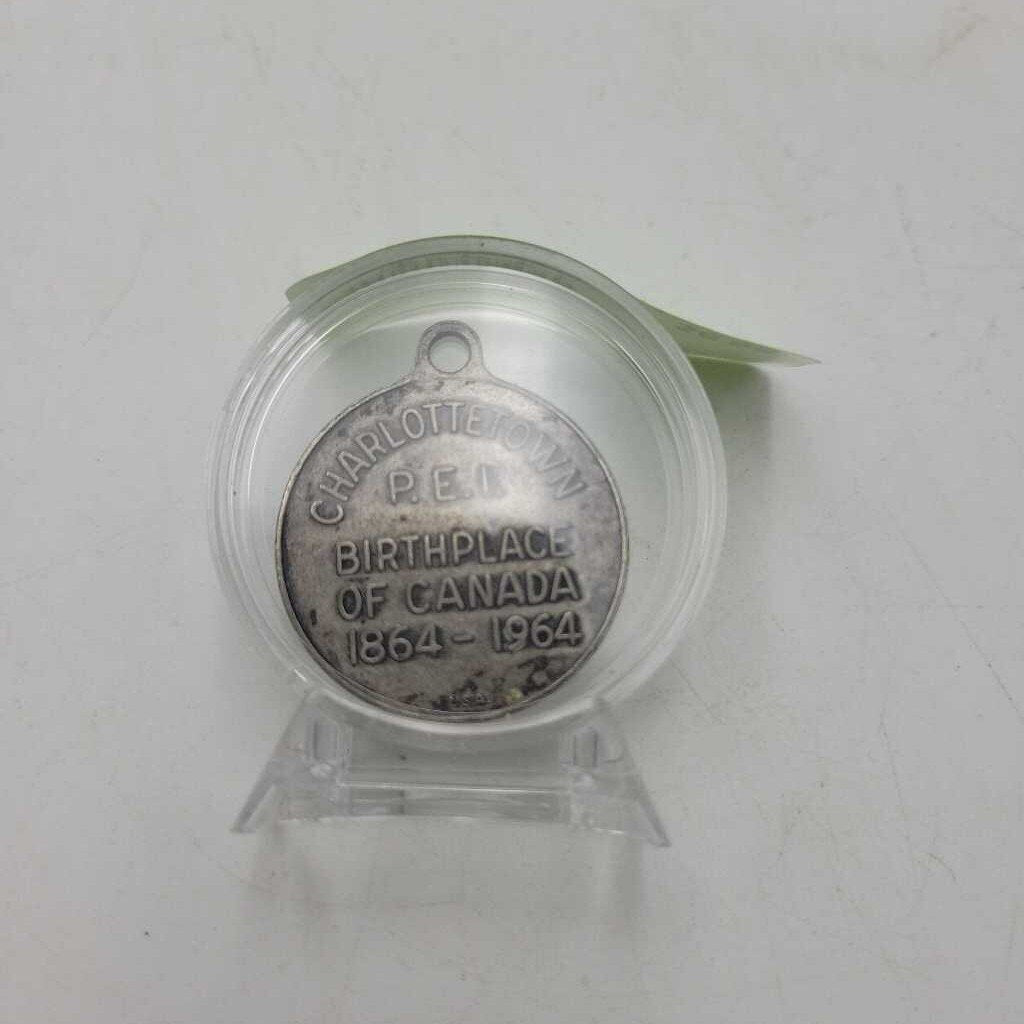 Charlottetown PEI 1864 1964 Token (JAS)