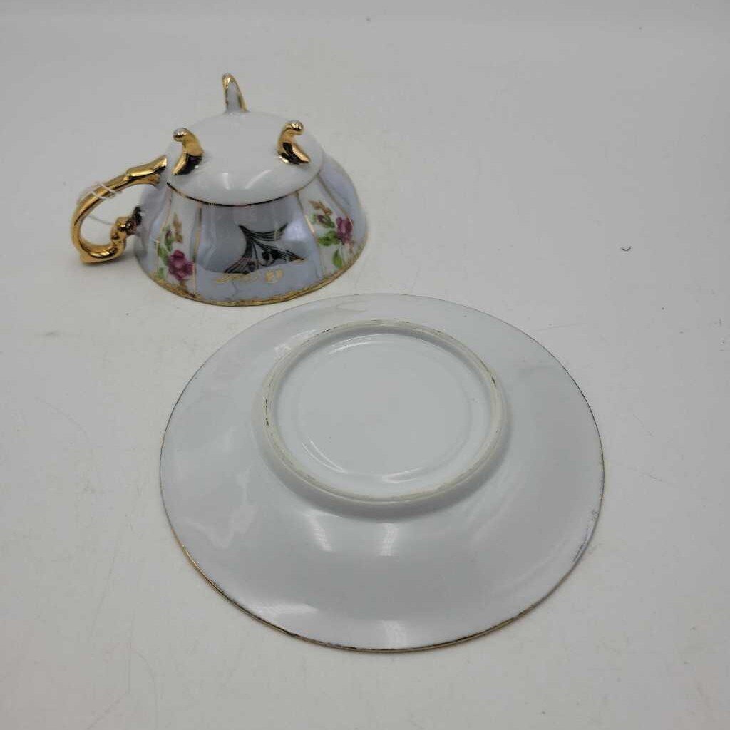 3 Legged Cup and Saucer (DEB)