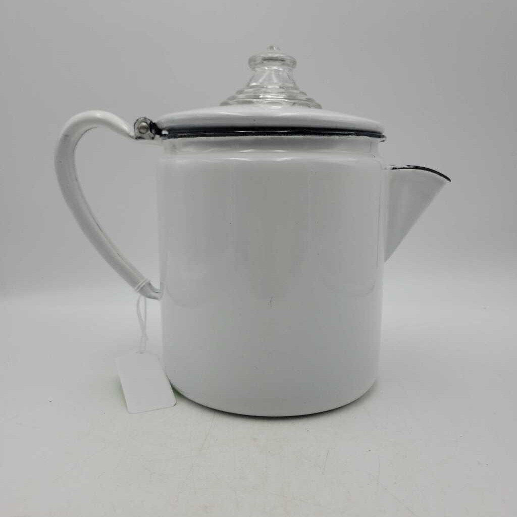 Enamelware Coffee percolator Excellent condition(RHA)