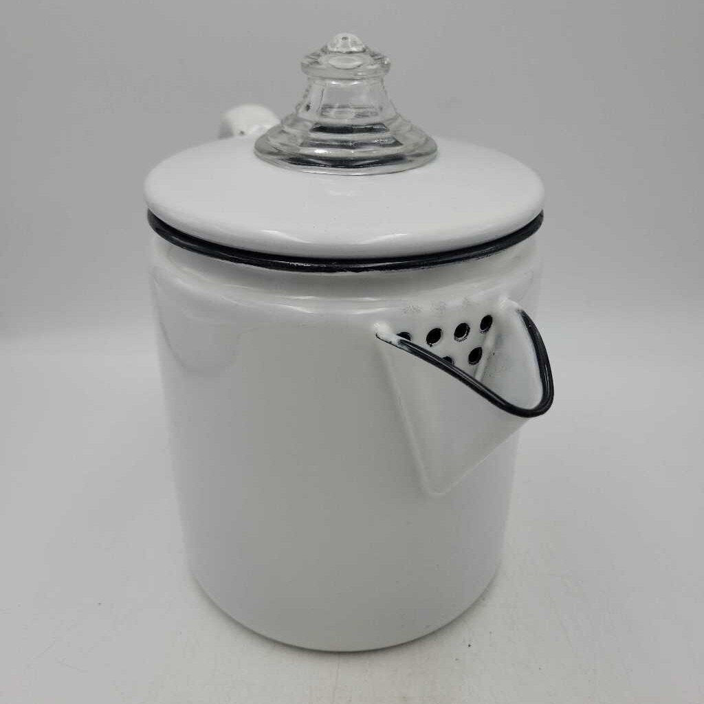 Enamelware Coffee percolator Excellent condition(RHA)