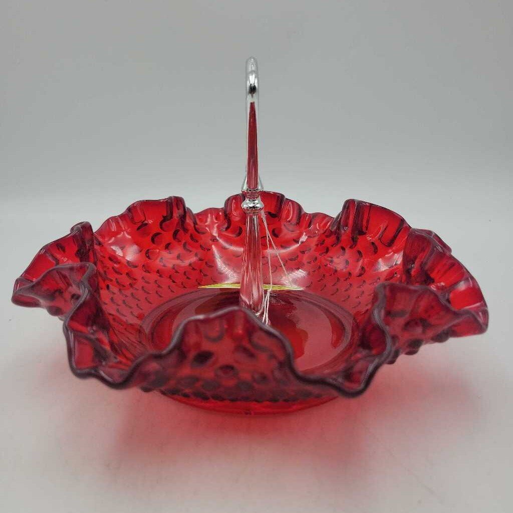 Fenton Candy Dish Signed (DS) 3513