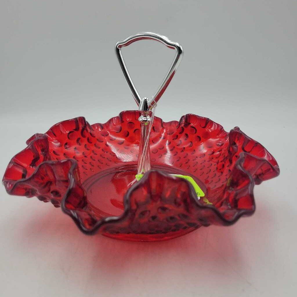 Fenton Candy Dish Signed (DS) 3513