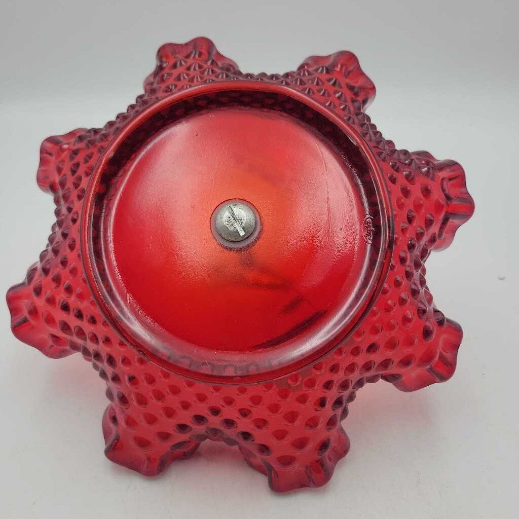 Fenton Candy Dish Signed (DS) 3513