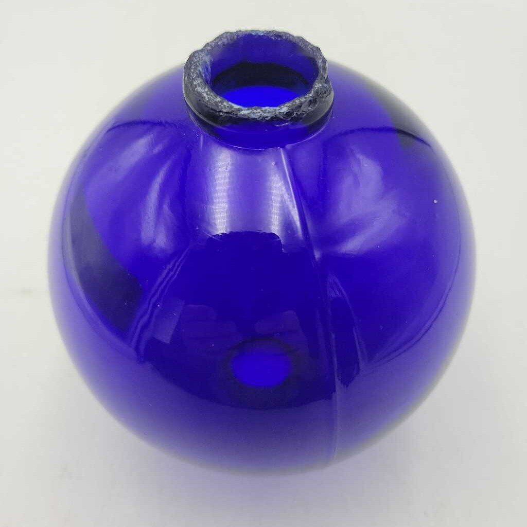 Cobalt Blue Lightning Rod Ball Globe (Jef)