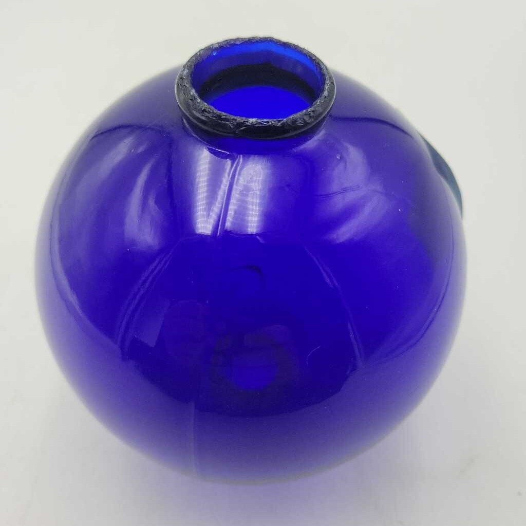 Cobalt Blue Lightning Rod Ball Globe (Jef)