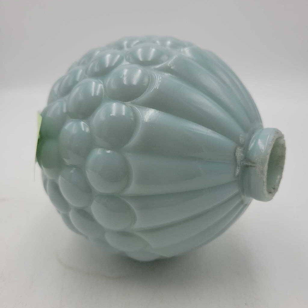 Light Blue Lightning Rod Ball Globe (Jef)
