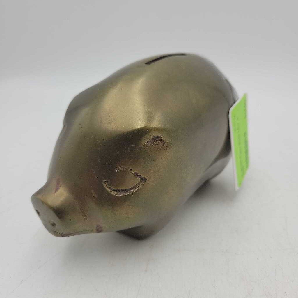 Brass Piggy Bank (JL)