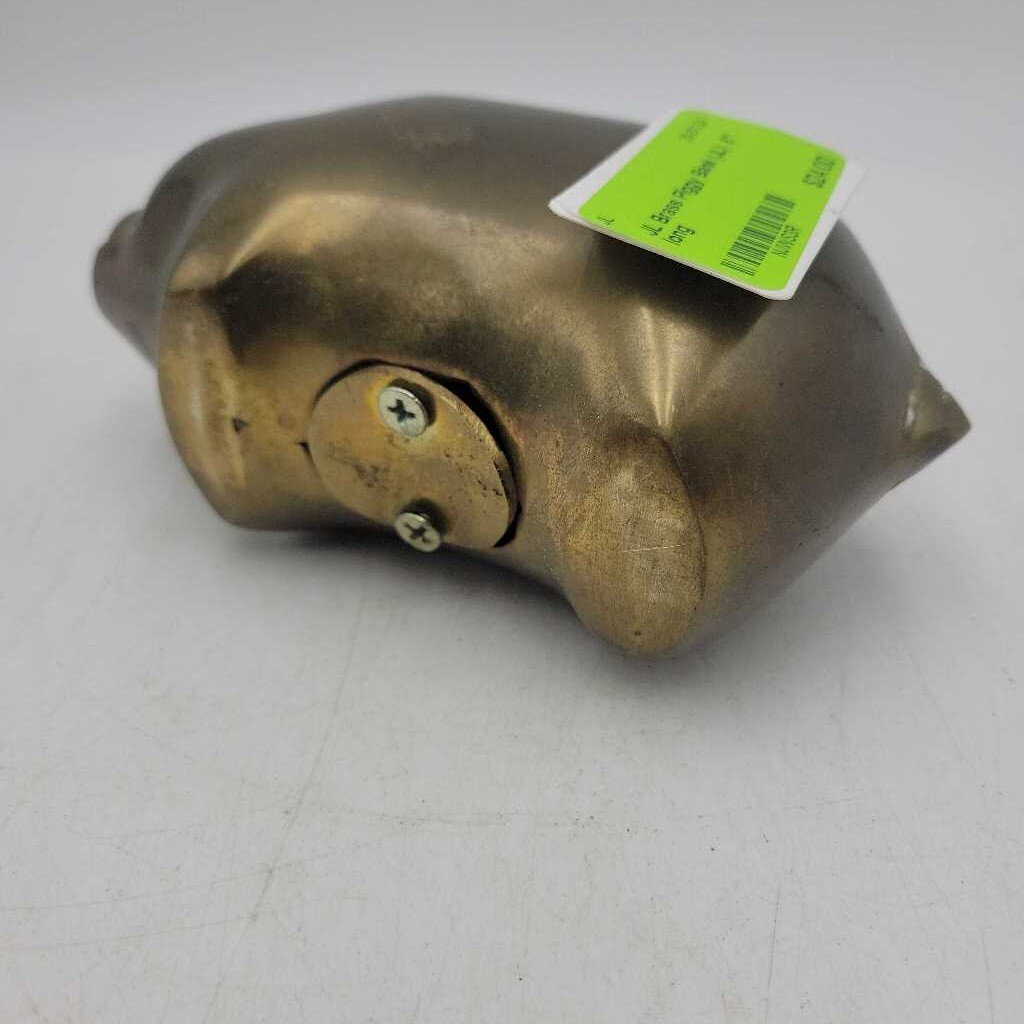Brass Piggy Bank (JL)