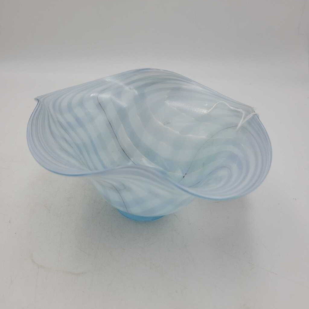 Signed Art Glass Small Bowl (DEB)