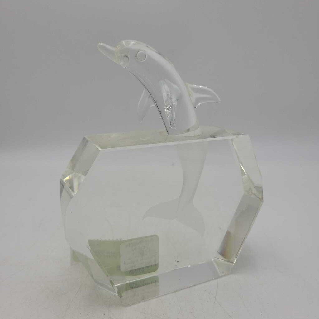 Shannon Crystal Dolphin Sculpture Ireland (RHA)