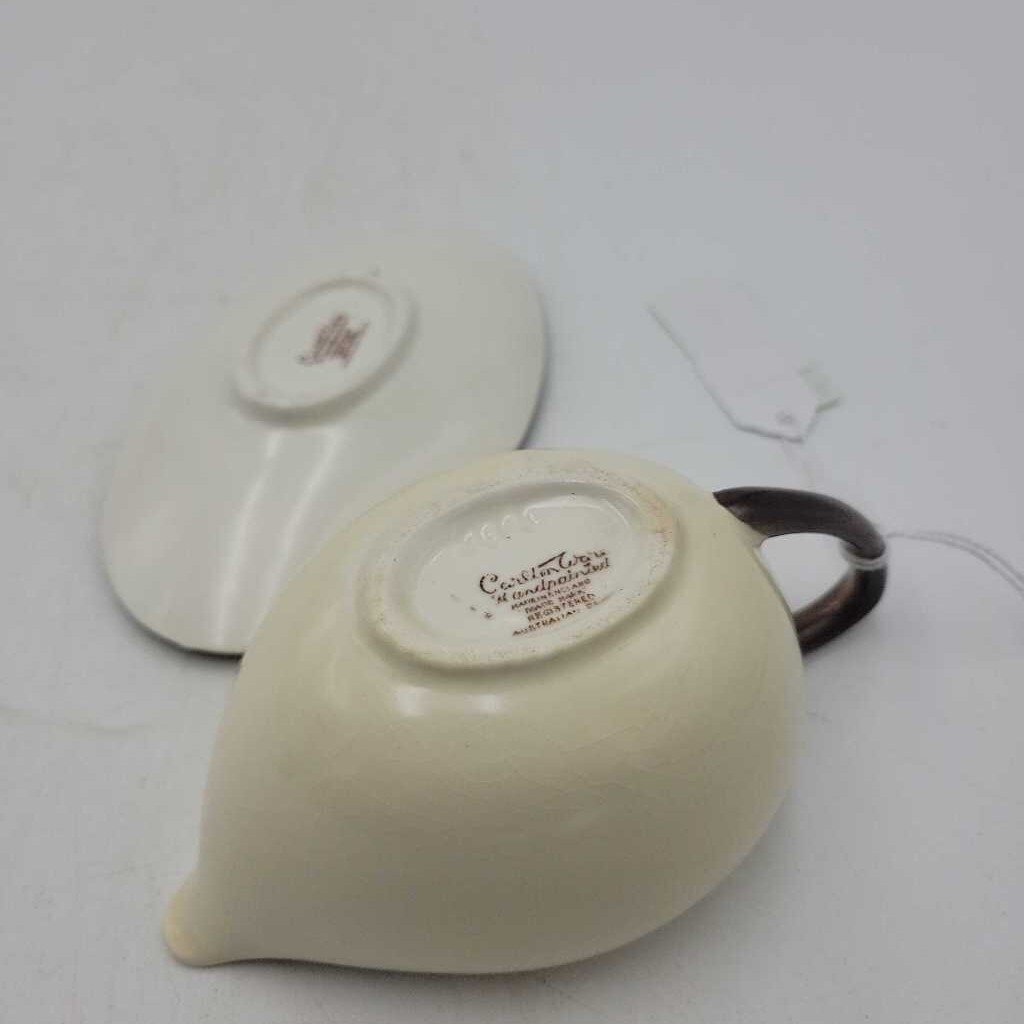 Carltonware "Windswept " Creamer with base plate