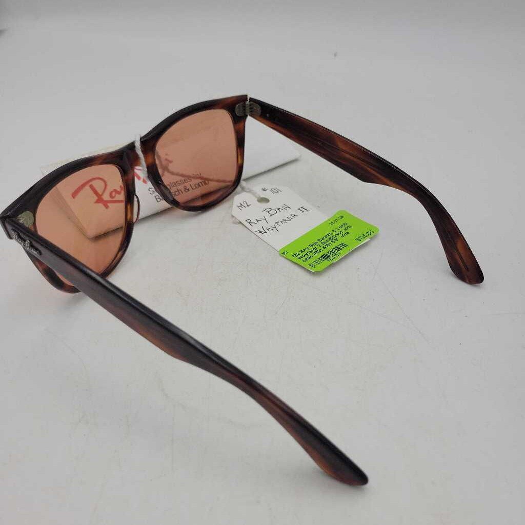 Ray Ban Bausch & Lomb Wayfarer 2 Sunglasses with case (M2) #101