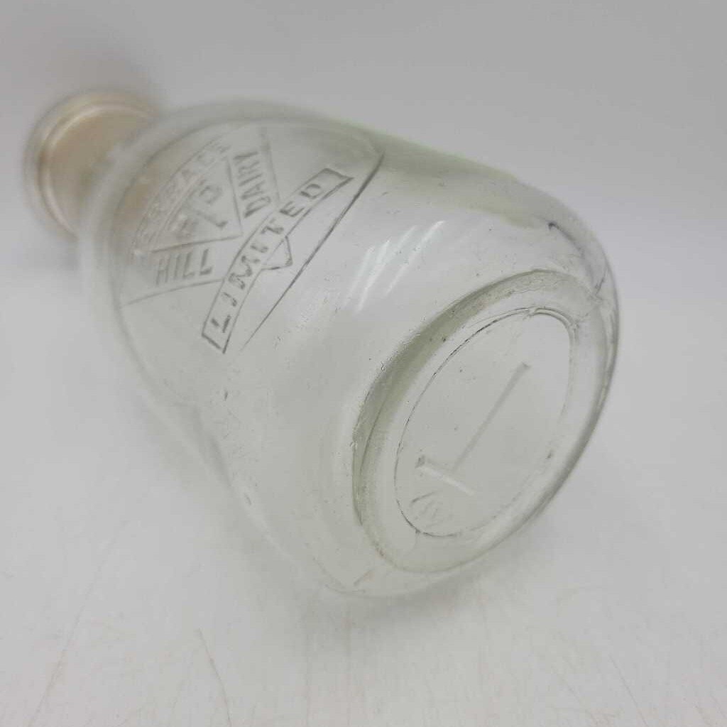 Terrace Hill Dairy pint milk bottle (JAS)