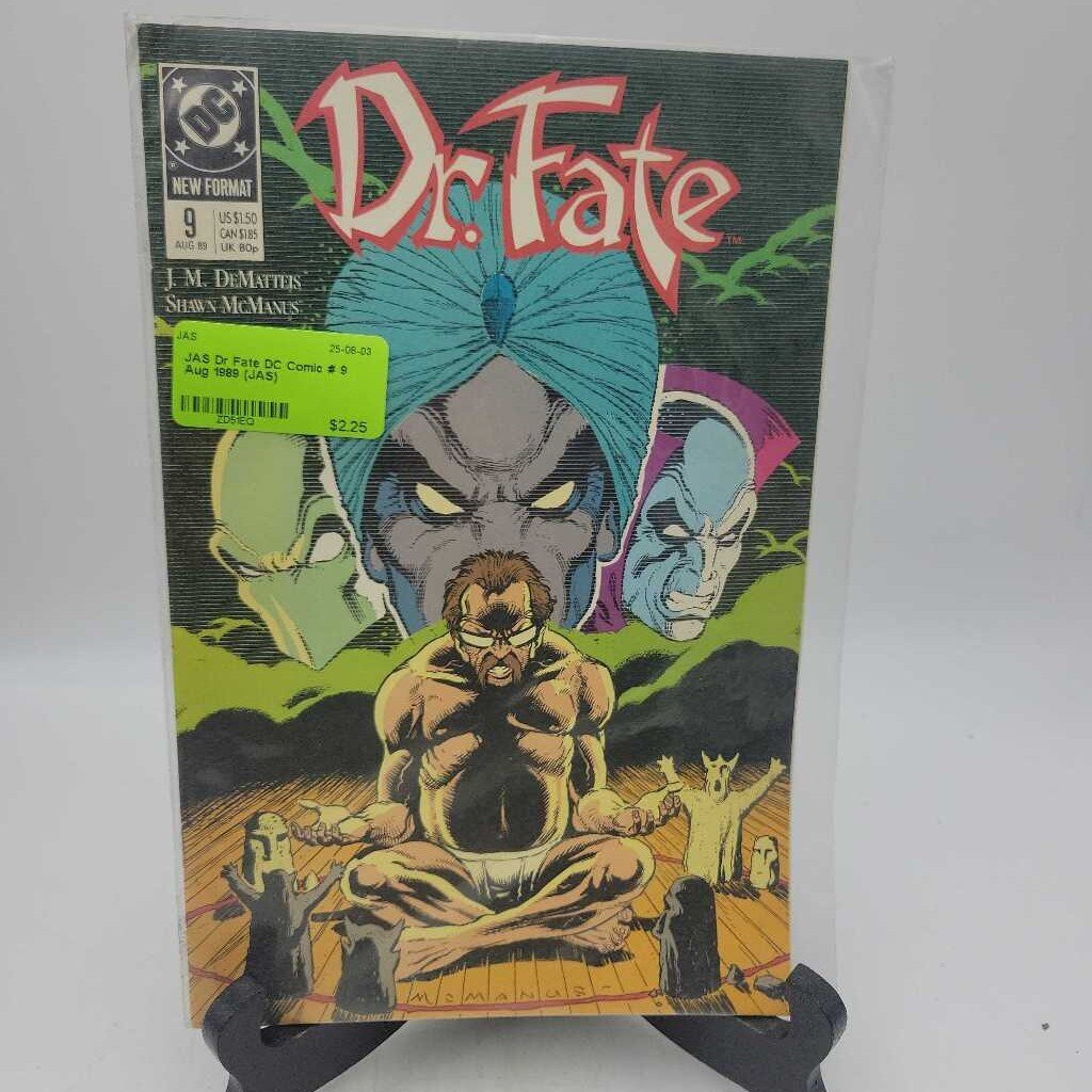 Dr Fate DC Comic # 9 Aug 1989 (JAS)