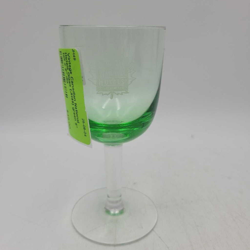 Vintage Canadian National Hotels Glass (JH49)