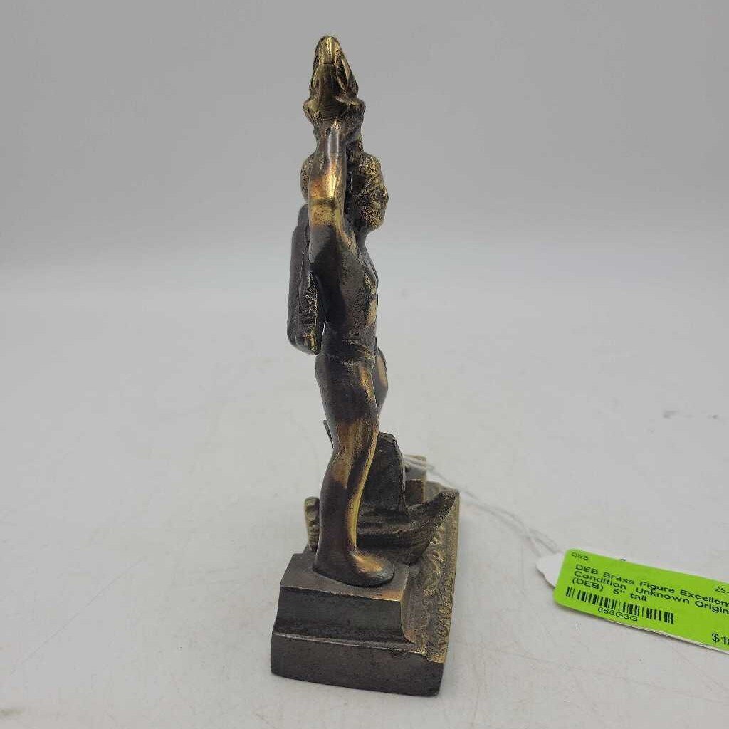 Brass Figure Excellent Condition Unknown Origin (DEB)