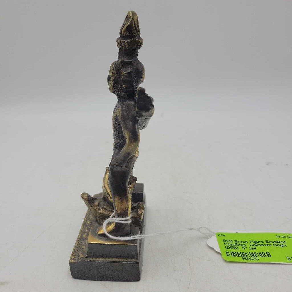 Brass Figure Excellent Condition Unknown Origin (DEB)