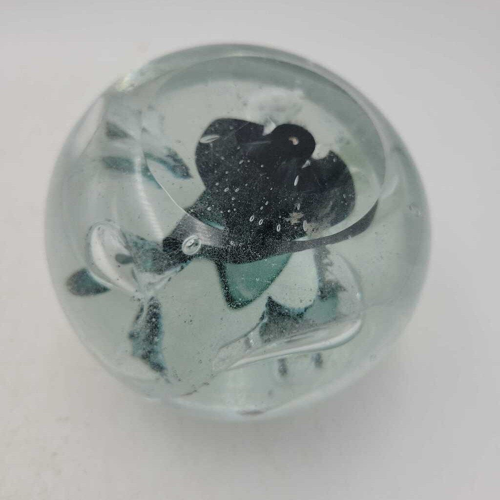 Large Unique Glass Paperweight (RHA)