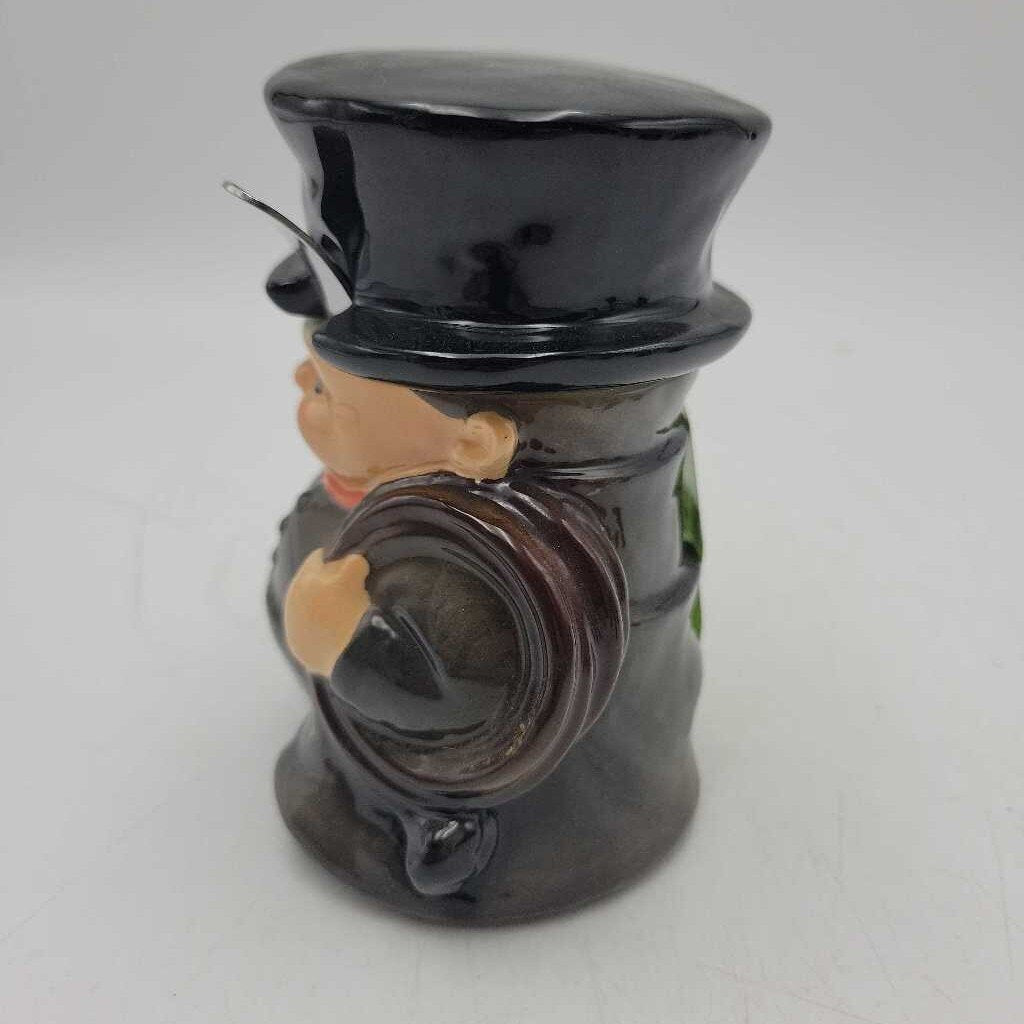1972 Goebel W. Germany Irish Chimney Sweep Figurine Shamrock & Top Hat jam sugar pot