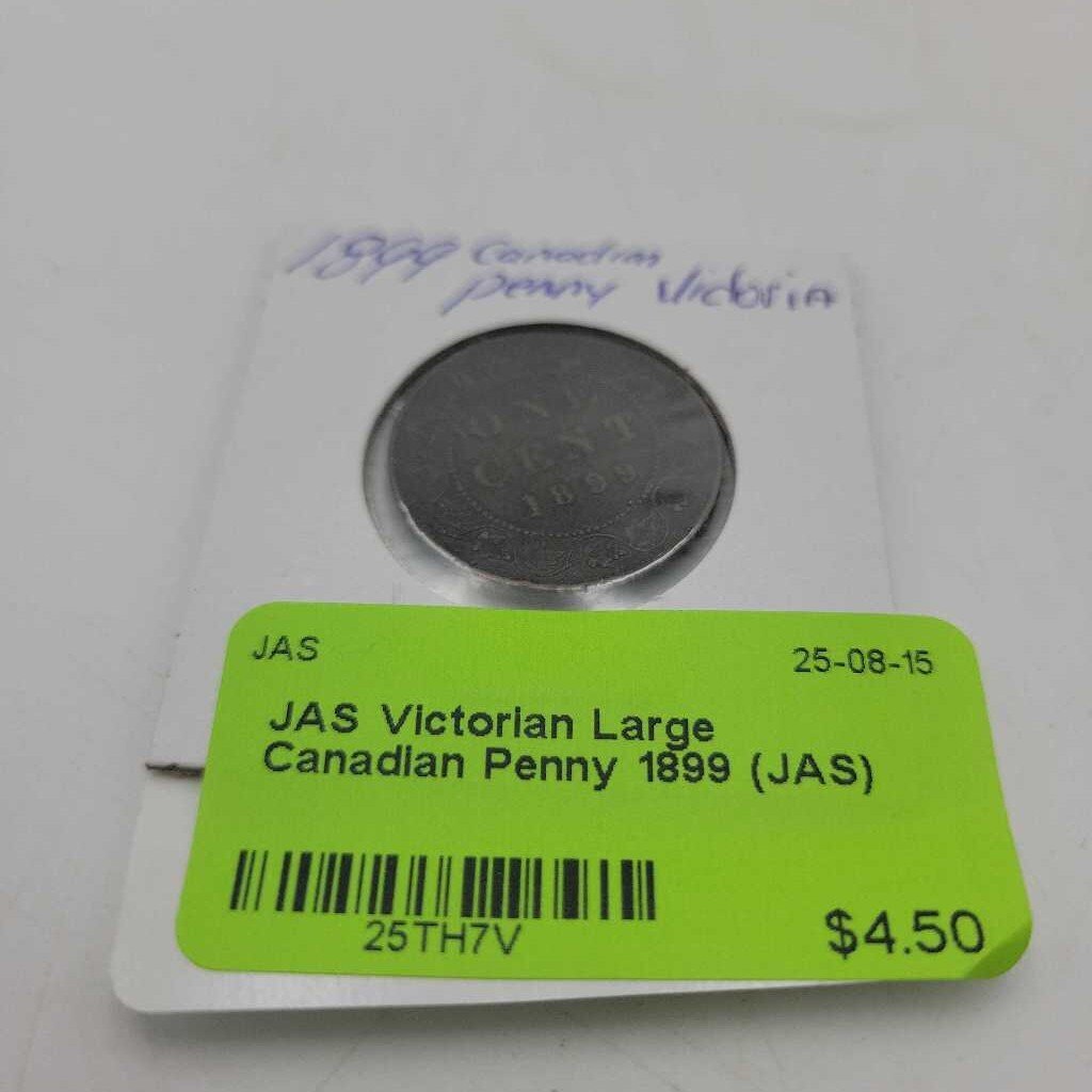 Victorian Large Canadian Penny 1899 (JAS)