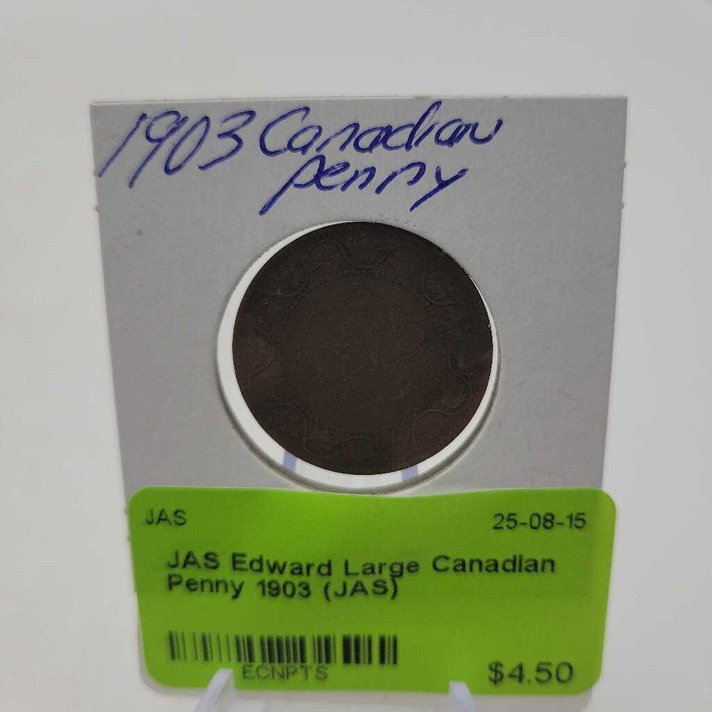 Edward Large Canadian Penny 1903 (JAS)