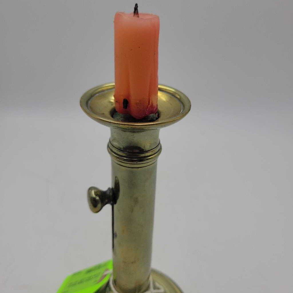 Antique Single Push up Candle stick (JAS)