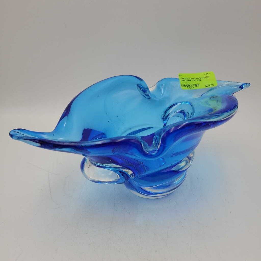 Art Glass Ashtray MCM (JAS)