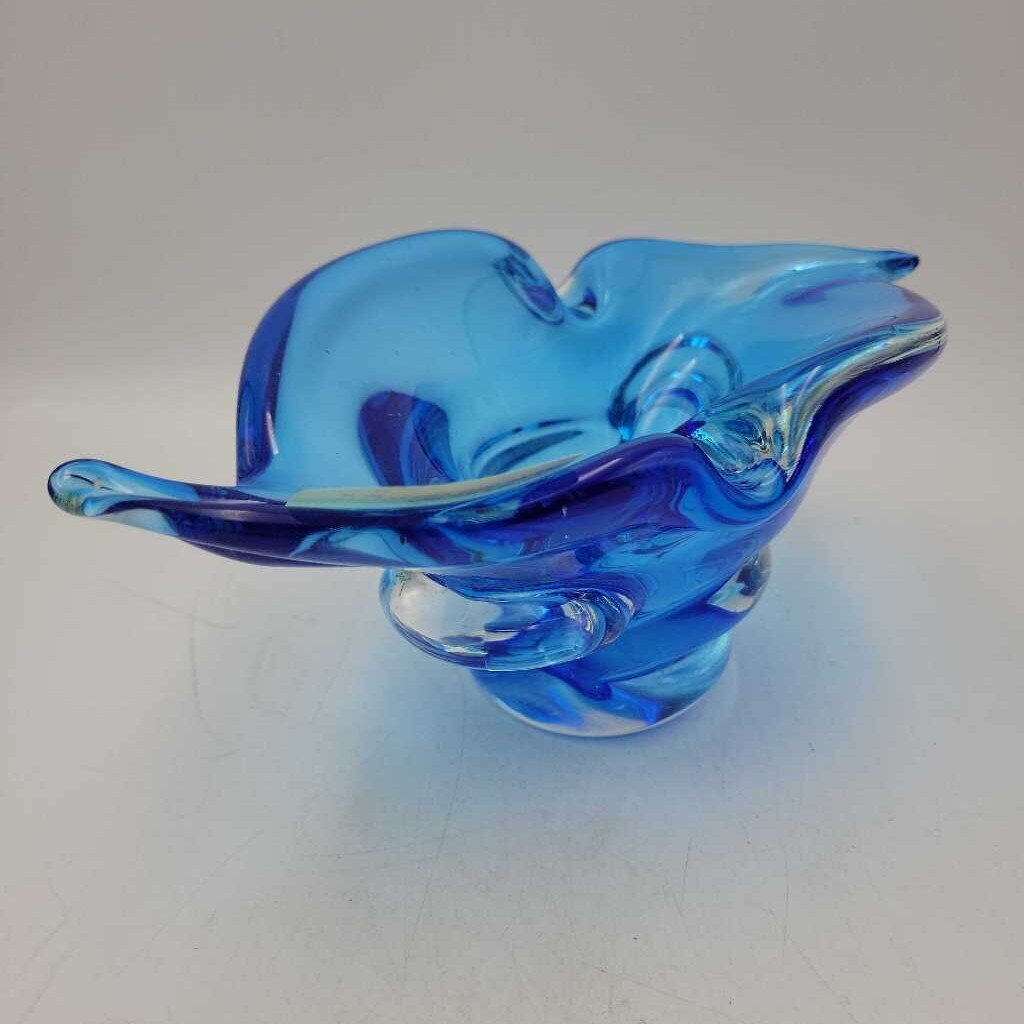 Art Glass Ashtray MCM (JAS)