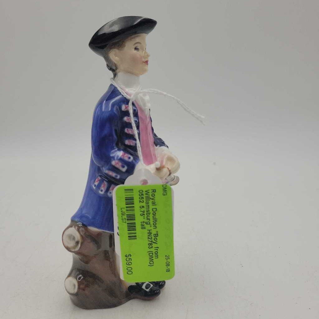 Royal Doulton "Boy from Williamsburg" HN2783 (DMG) 0552