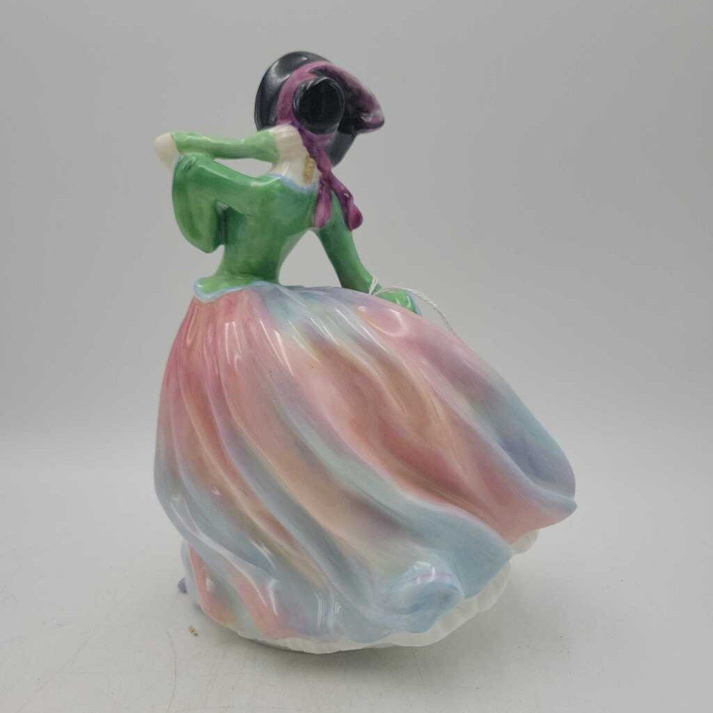 Royal Doulton "Autumn Breezes" HN1911 Figurine (DMG)