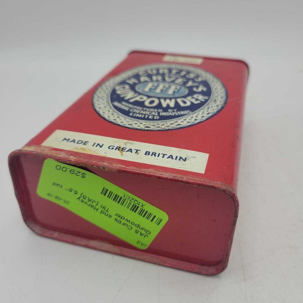 Curtis and Harvey Gunpowder Tin (JAS)