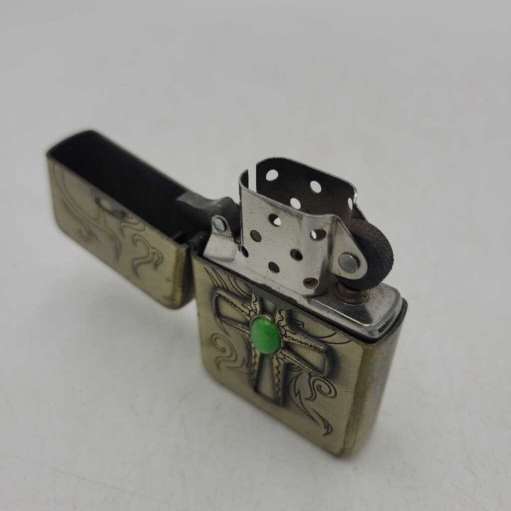 Cross Star Brass Lighter (GEC)