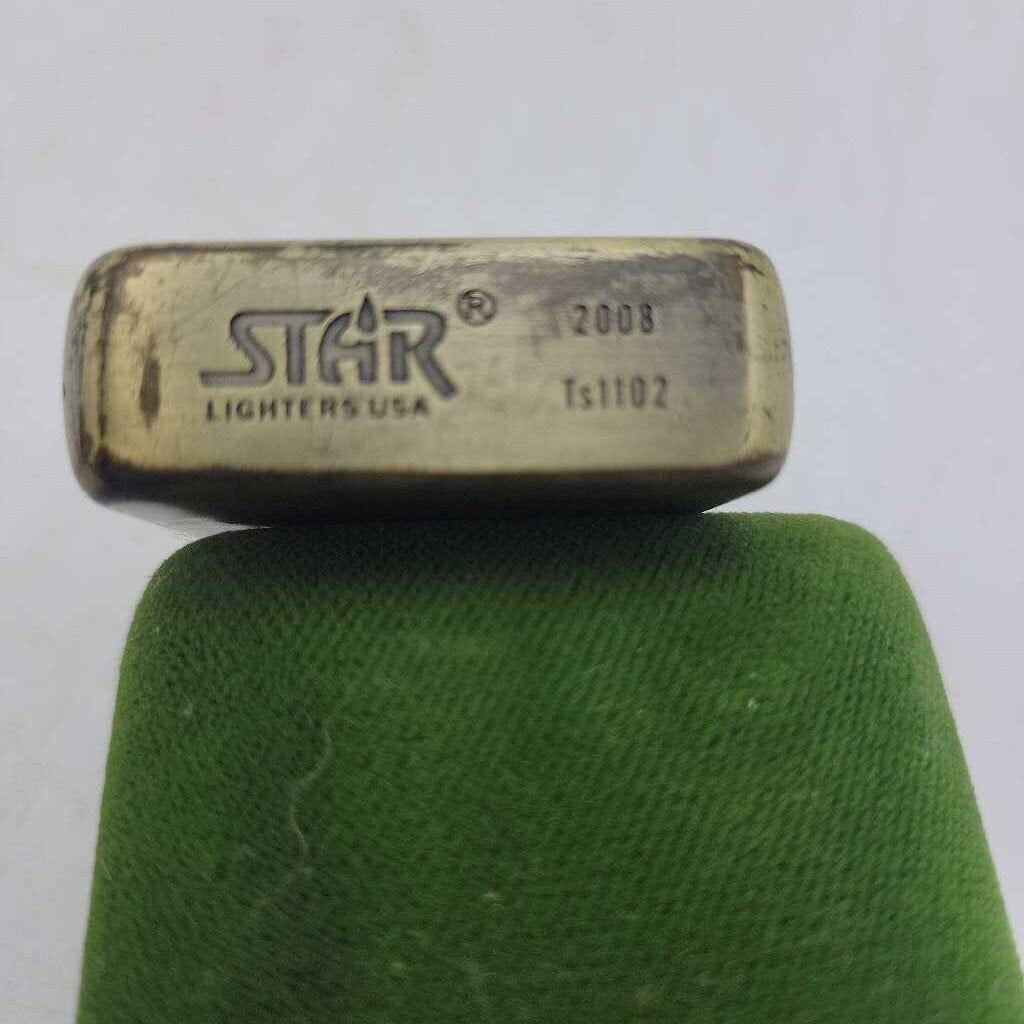 Cross Star Brass Lighter (GEC)