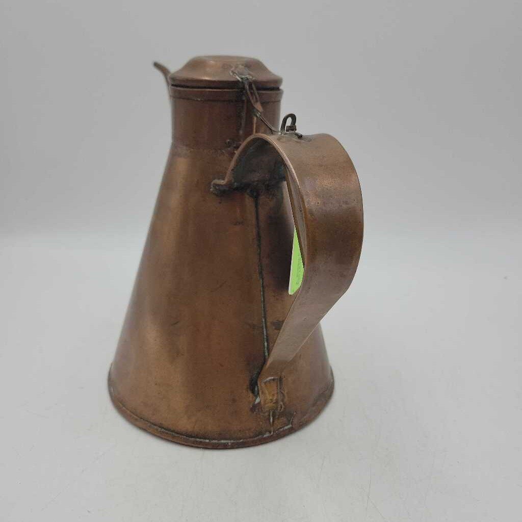 Antique Copper Oil Water Can (JL)