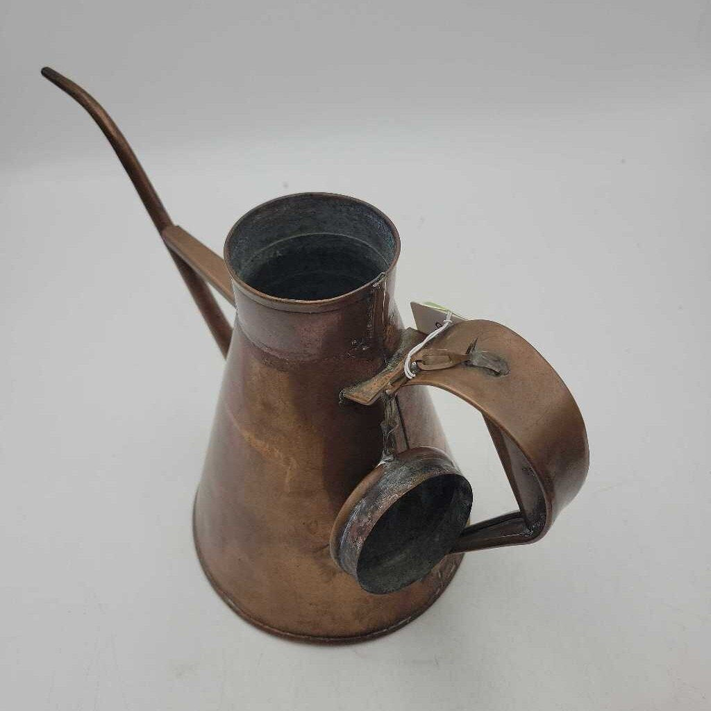 Antique Copper Oil Water Can (JL)