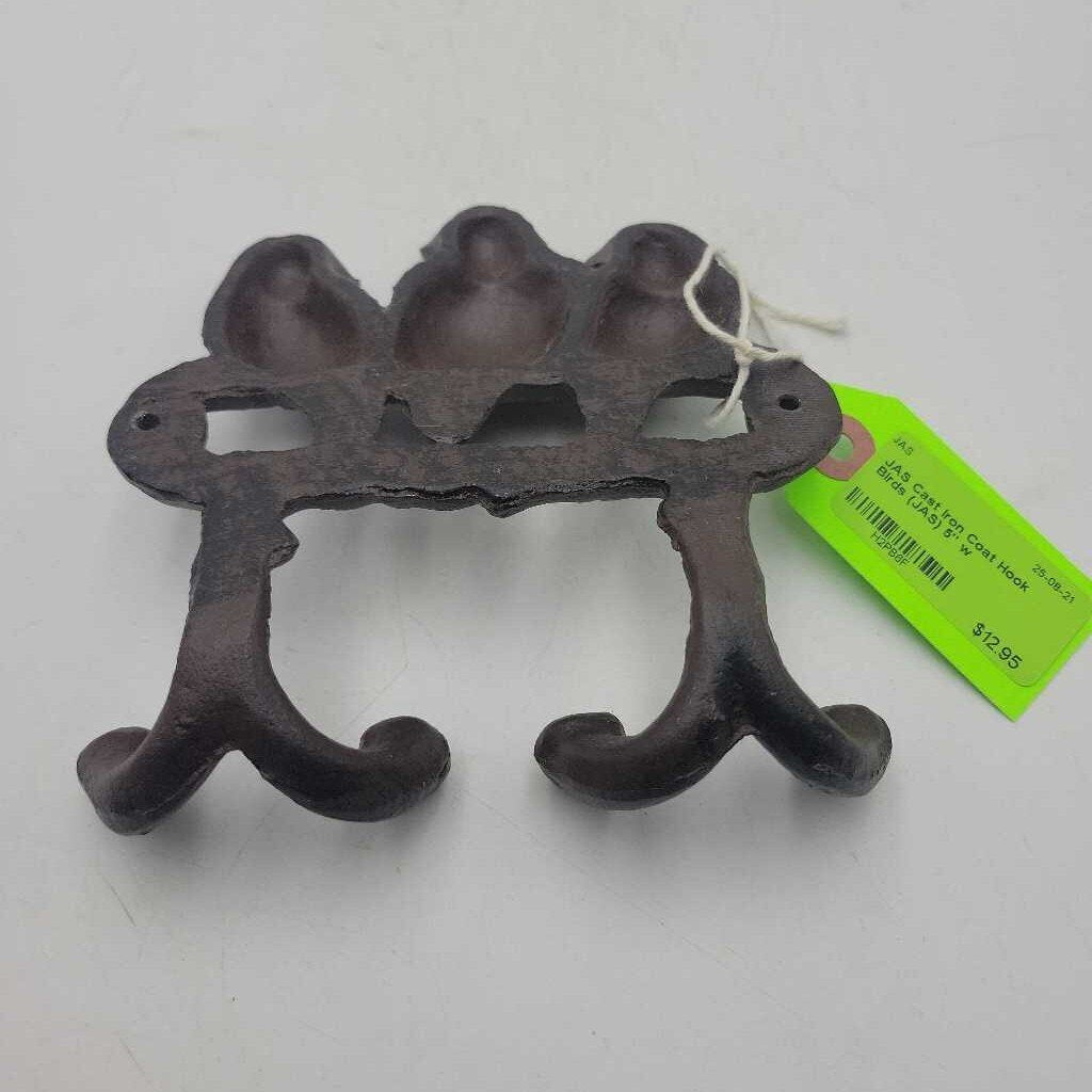 Cast Iron Coat Hook Birds (JAS)