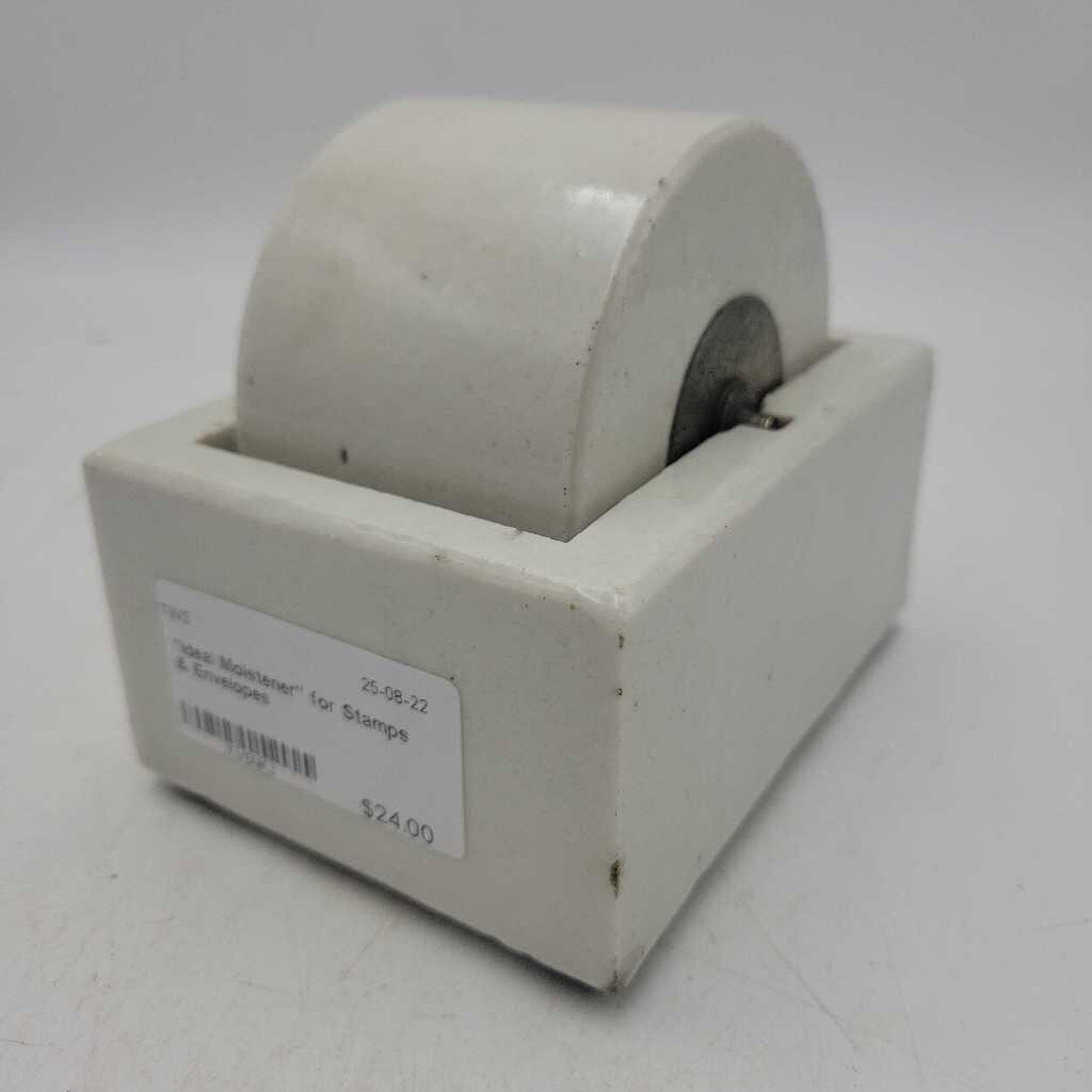 "Ideal Moistener" for Stamps & Envelopes (TWS)