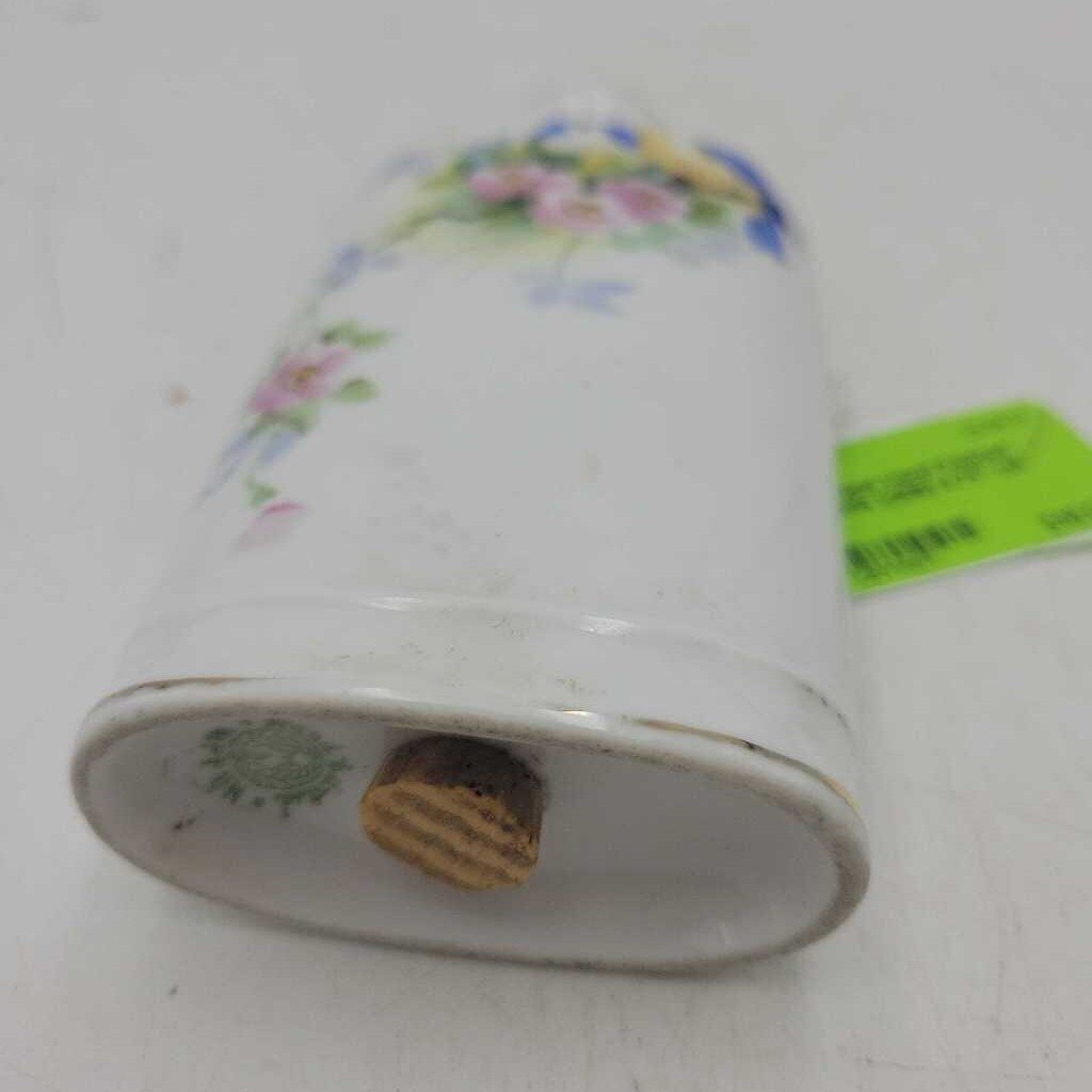 Antique Nippon Hand Painted Talc Bottle (DEB)