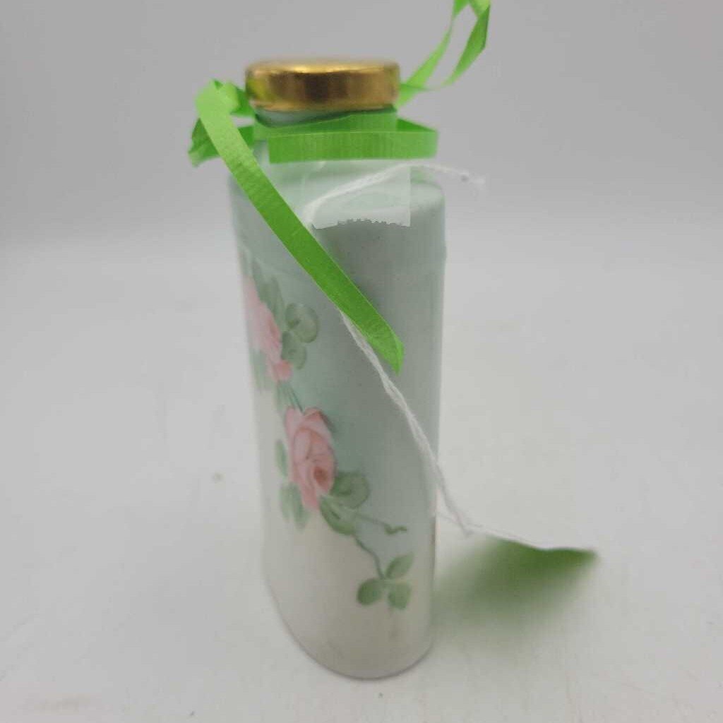 Antique Hand Painted Talc Bottle (DEB)