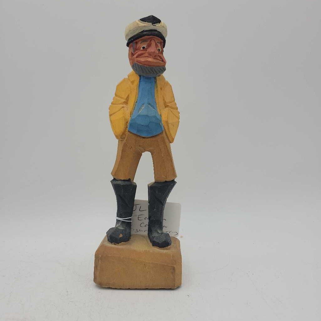 Eastern Canada figural Sailor carving (JL)