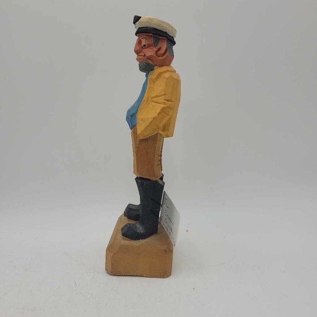 Eastern Canada figural Sailor carving (JL)