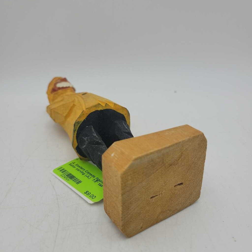Eastern Canada figural Sailor carving (JL)
