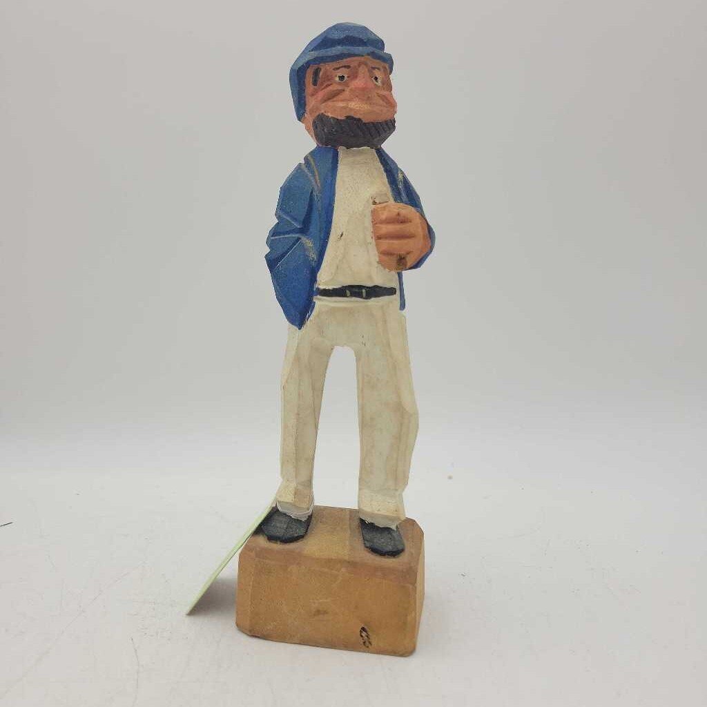 Eastern Canada figural Sailor carving (JL)