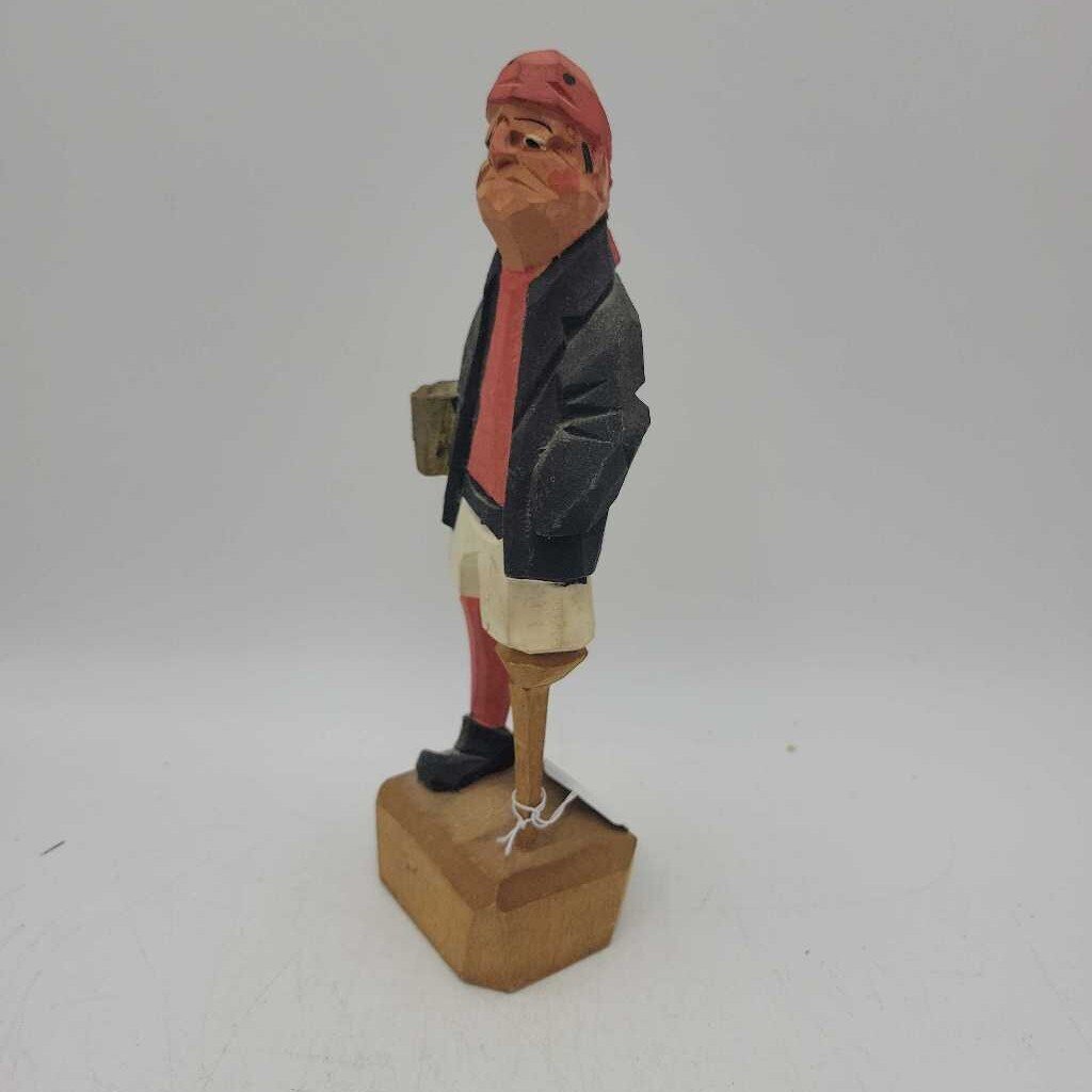 Eastern Canada figural Sailor carving (JL)