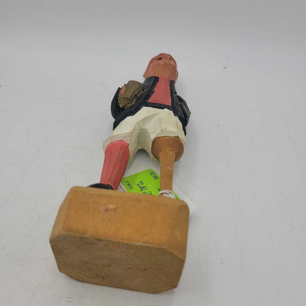 Eastern Canada figural Sailor carving (JL)