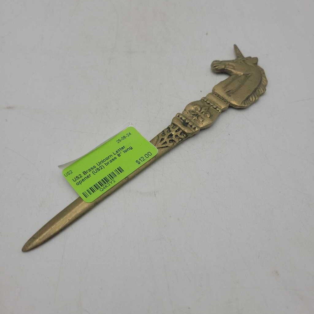 Brass Unicorn Letter opener (US2)
